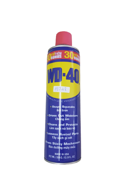 DẦU CHỐNG GỈ SÉT WD-40 (412ml)