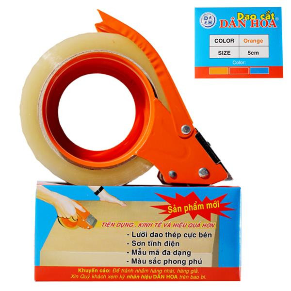 Dao cắt băng keo loại sắt - dùng cho keo 5cm Dân Hoa