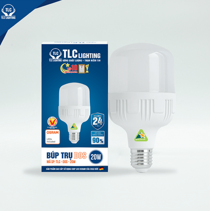 Đèn LED Búp Trụ DOS 20W TLC TLC-DOS-20W - ánh sáng trắng