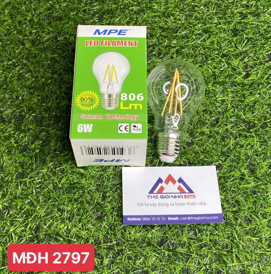 Đèn Led Filament FLM-6-A60