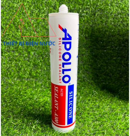 Keo silicone Apollo A300 - 300ml màu trắng sữa