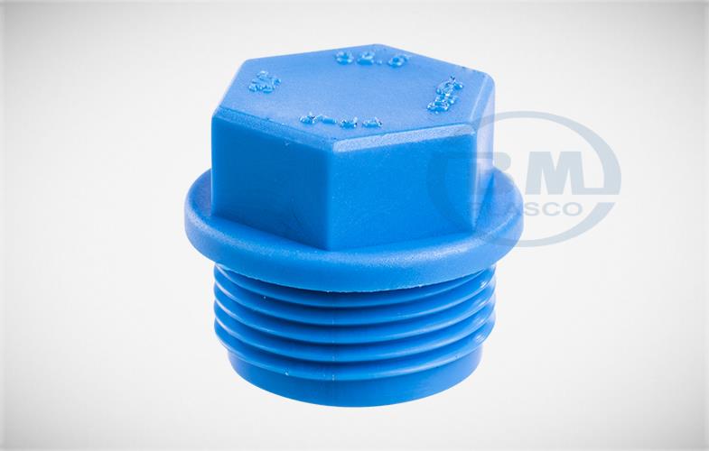 Nắp khoá ren ngoài 20 x1/2 inch PPR Bình Minh