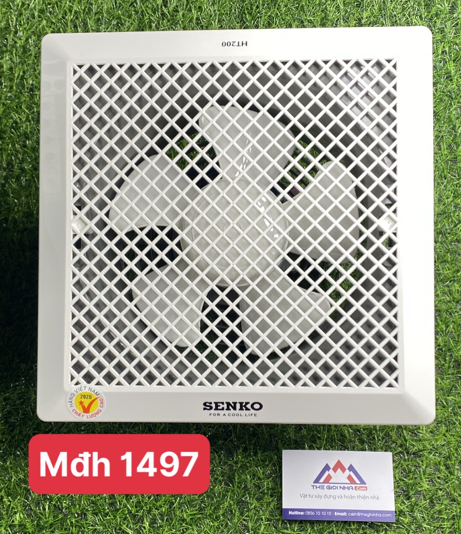 Quạt hút âm trần SENKO HT200, công suất 35w, điện áp 220v, lưu lượng gió 37 m3/phút